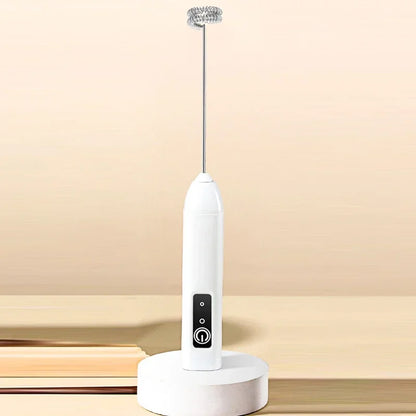 Xiaomi Rechargeable Electric Egg Beater With Stand Bracket 3 Speeds Adjustable Hand Whisk Drink Mixer Milk Frother for Coffee.