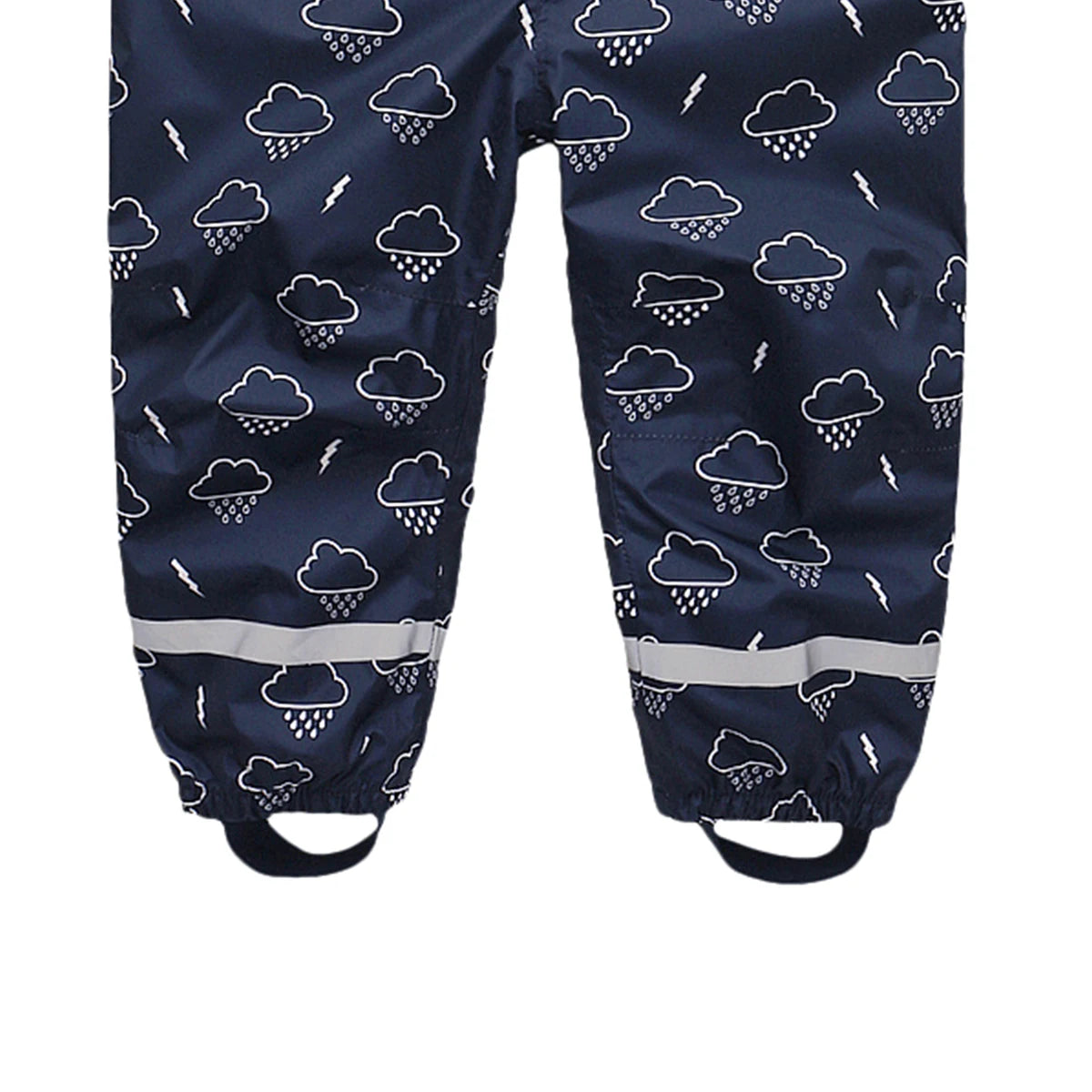 HONEYKING Children's Raincoat Suit Baby Waterproof Overalls Toddler Pants Girl Jumpsuit Rainwear Boy's Jacket And Trousers Set