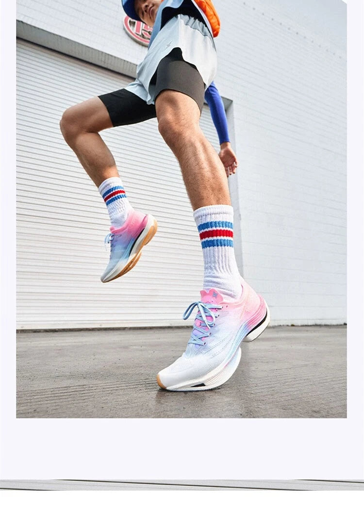 Xtep 160X 5.0 Running Shoes  Professional Marathon PB Carbon Plate Sport Shoe Non-Slip Wear-Resistant Sneakers 977119110004