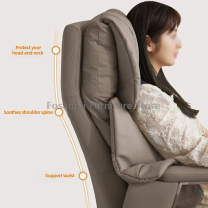 Ergonomischer Büro-Elektrostuhl, verstellbare Rücklehne und Höhe, Leder-Computerstuhl, Gamer Home, bequeme drehbare Schreibtischstühle