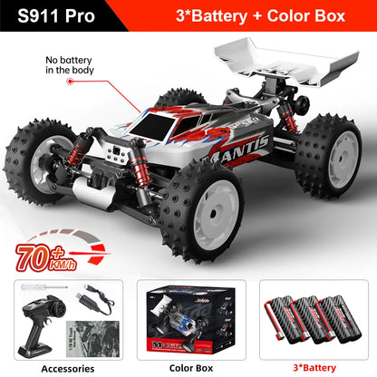 Teeggi S911 PRO 1:16 RC Racing Car 4WD RC CAR 70KM/H High Speed Off-Road Car 2.4G Remote Controller Toy For Children Gifts
