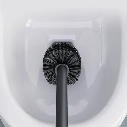 1 Stück weiße und schwarze Kopf Ersatz-Toiletten bürste-ideal für die Reinigung von Hygiene werkzeugen für die Badezimmer reinigung