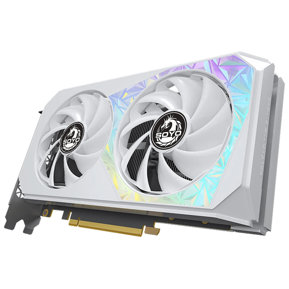 SOYO RTX 3060 12GB Graphics Card GDDR6 192Bit PCI Express 4.0 × 16 8Pin NVIDIA GPU Rtx 3060 Gaming Video Card Placa De Video.