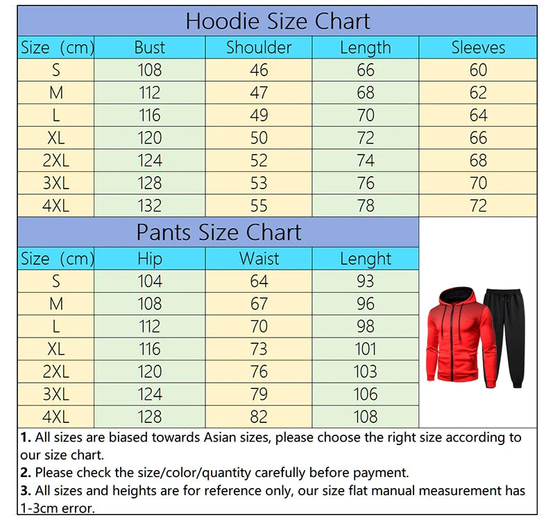 2025 Hot Sale Men's Zip-up Hoodie Black Sweatpants Fall&winter Daily Casual Sport Jogging Suit Outdoor Exercise Riding Outfits.