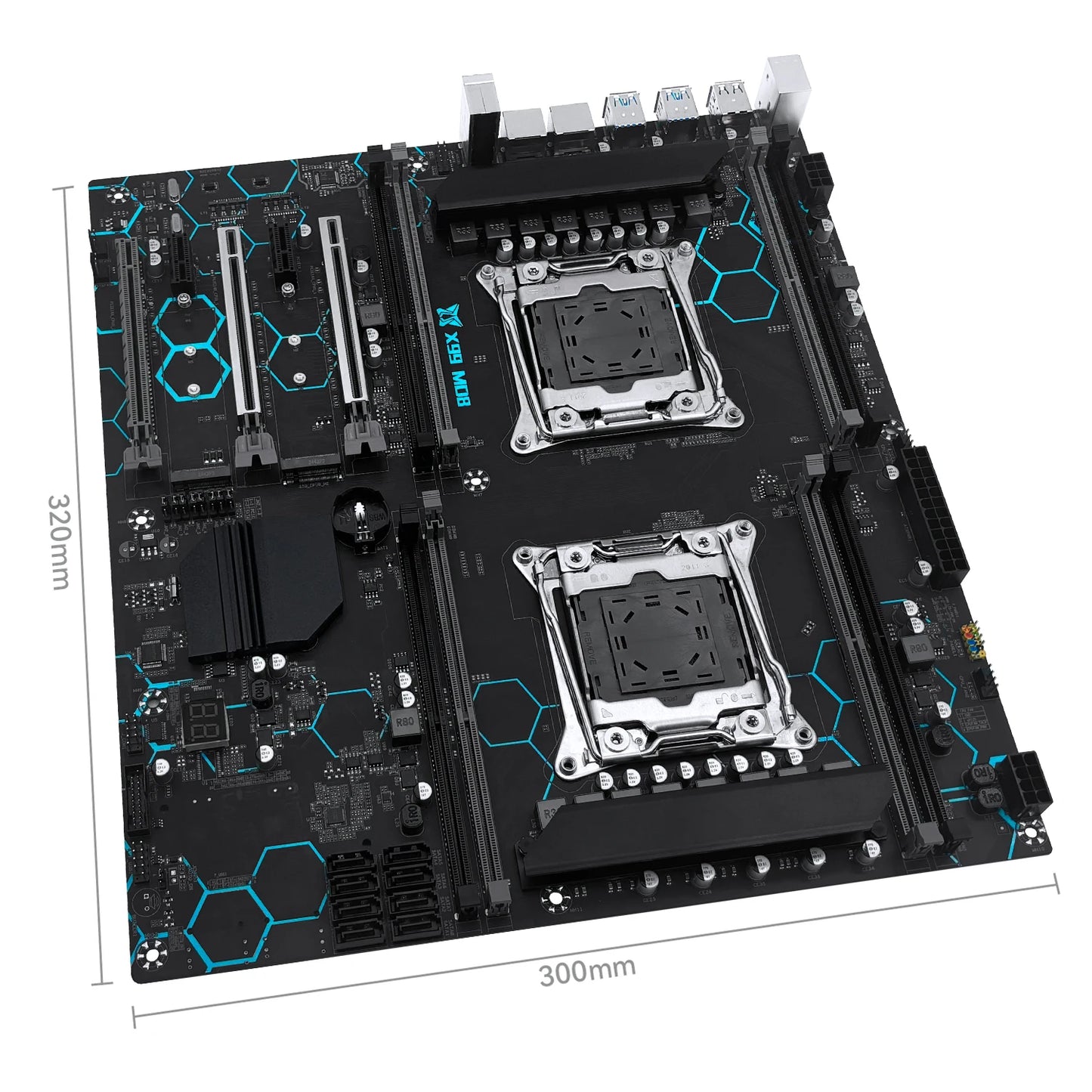 MACHINIST X99 MD8 Dual CPU Motherboard Kit Set Optional lntel Xeon E5 2680 V4 LGA2011-3 DDR4 32GB RAM C612 chip Server Computer.
