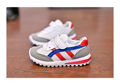 New Four Seasons Children's Sneakers Kids Shoes soft sole non-slip Casual Student Running Shoes Fashion Breathable baby shoe.