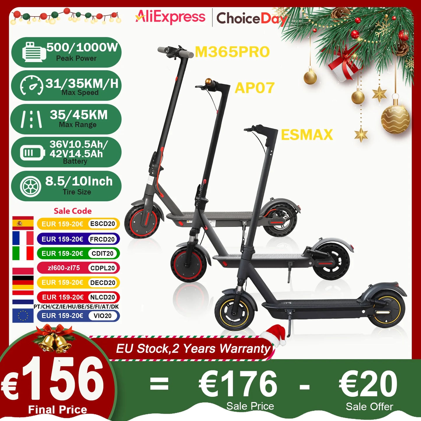 JUICEASE Adult Electric Scooter 31/35km/h 500W/1000W 35KM/50KM Long Range 8.5/10Inch Tyre 10.5/14.5Ah Large Battery Kick Scooter.