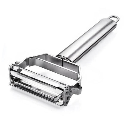 Kitchen Vegetable Peeler Stainless Steel Potato Peeler Slicer Korean Carrot Grater Shredder Multifunctional Fruit Veggie Tools.