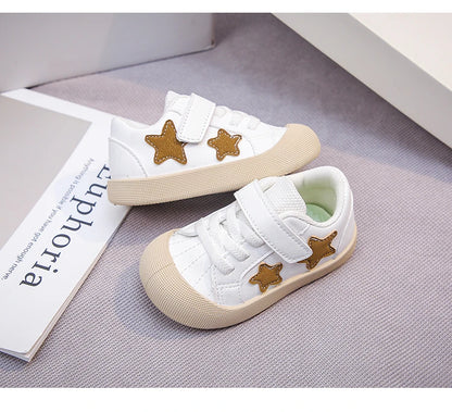 Toddler Kids Running Shoes Soft Sole Comfortable Baby Walking Shoes Toes Capped 2025 Fashion Boys Girls Casual Shoes Size 18-29.