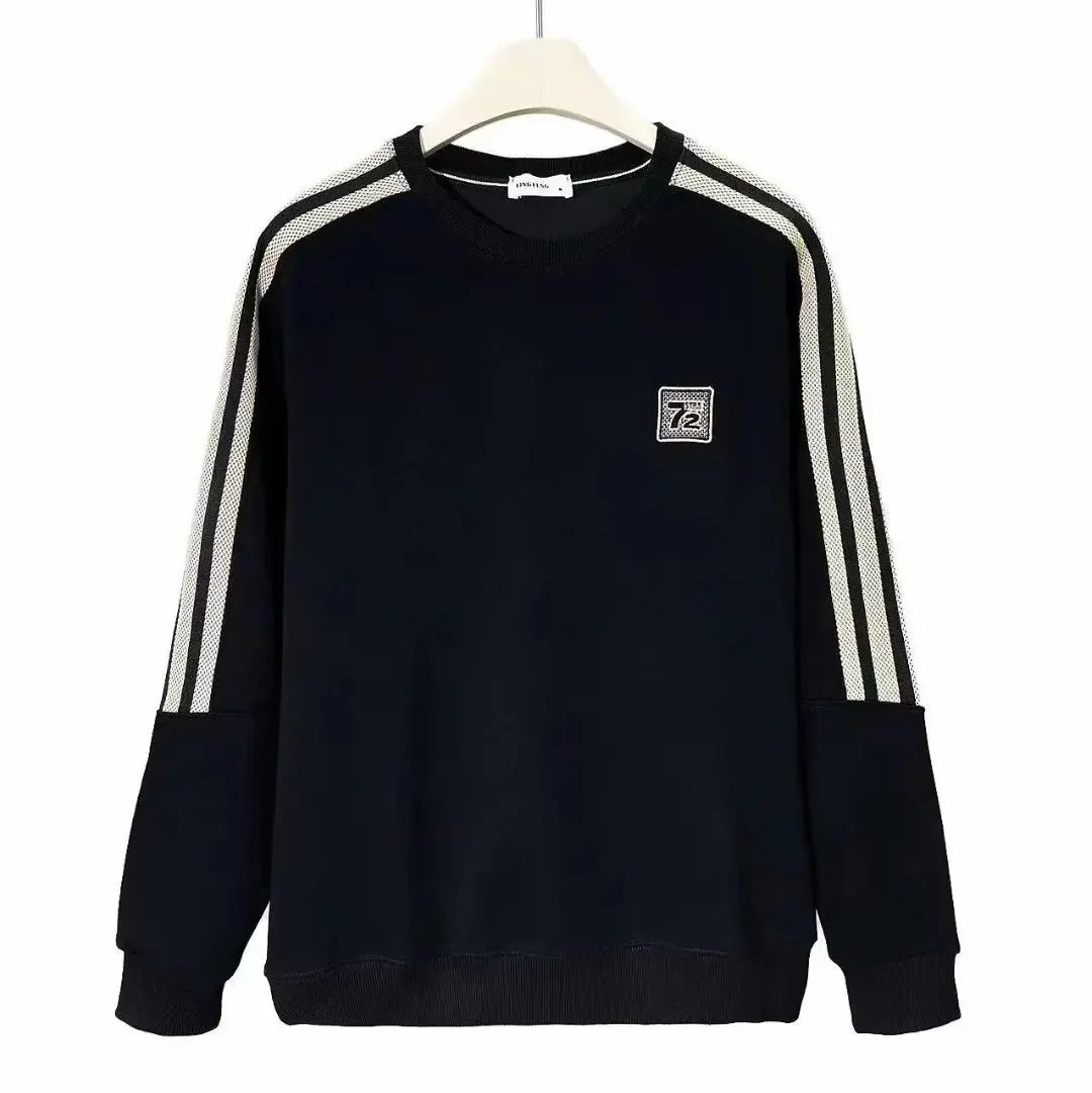 Men's Casual Sportswear Set Spring Autumn Long Sleeve Stand Collar Jacket Pants Comfortable Breathable Sports Outfit