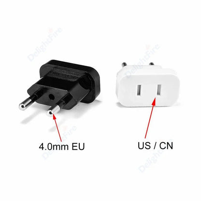 1 stücke Power Stecker Adapter UNS Zu EU Euro Europa Stecker Power Stecker Konverter Reise Adapter China CN zu EU Adapter steckdose.