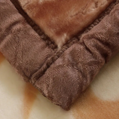 Ultra Soft Cozy Flowers Rose Throw Blanket Microfiber Heavy Fluffy Fleece Blanket for Home Bed Dormitory.