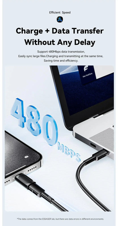 Essager Lighting To Type C OTG Adapter USB Type C To lighting PD 20W Fast Charging For iPhone 15 14 13 12 Pro Max ios Converter.