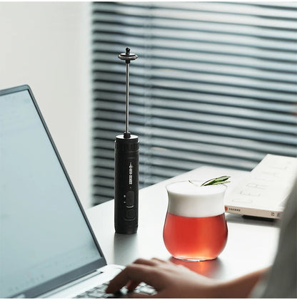 MHW-3BOMBER Official Electric Milk Frother Portable Home Barista Tools Kitchen Accessories