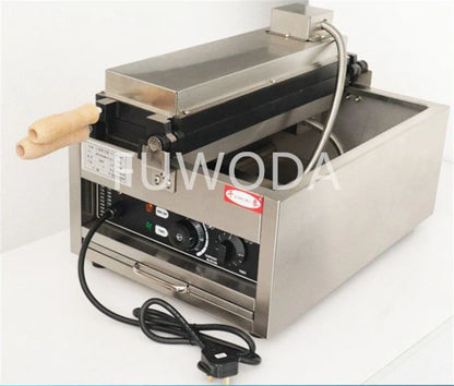 Customizable Electric 110V/220V Non-sticking Stainless Steel Dinosaur Waffle Making Machine Open Mouth Taiyaki Waffle Machine.