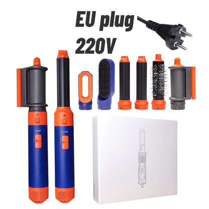 6 in 1 Hair Dryer Multi Styler With Hair Brush Curling Iron Hair Straightener Personal Care Styling Tool Hair Dryer Multi Styler