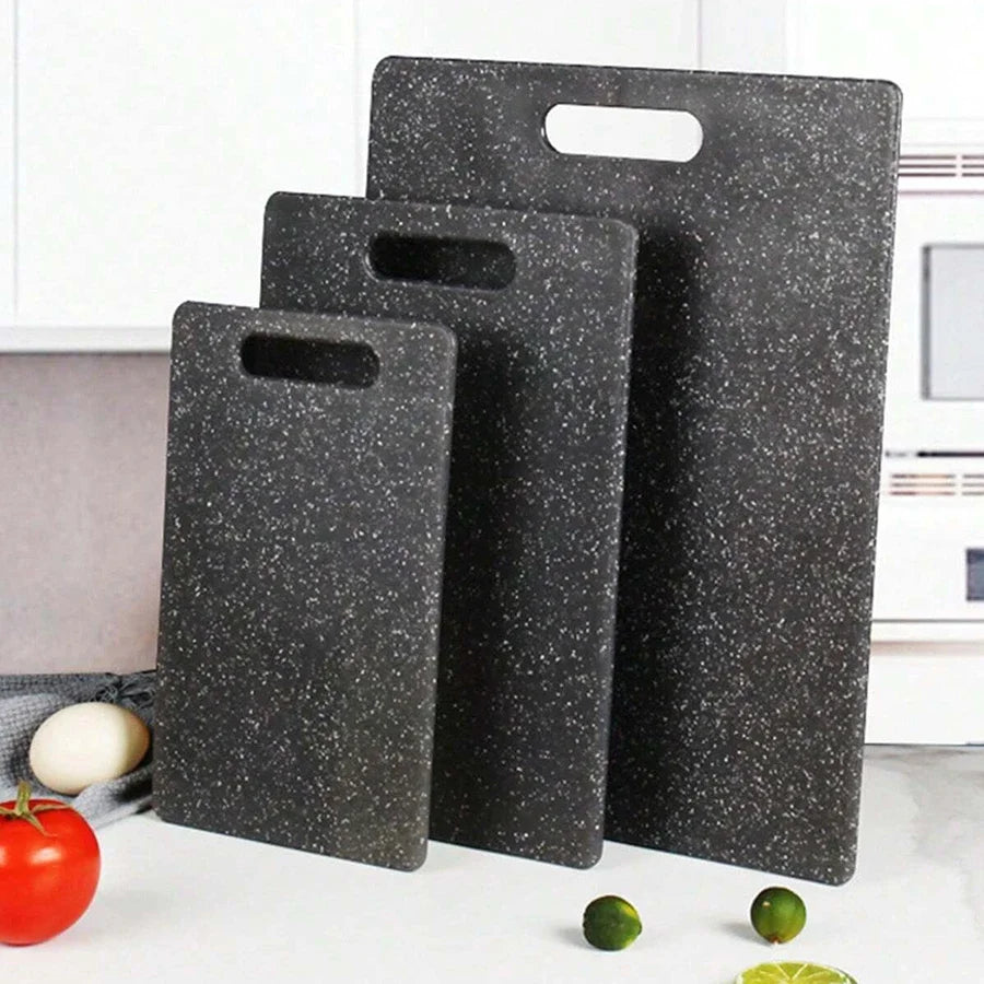 Marble Texture PP Cutting Board Antibacterial and Mildew Cutting Board Kitchen Vegetable Cutting Board Dishwasher Safe.