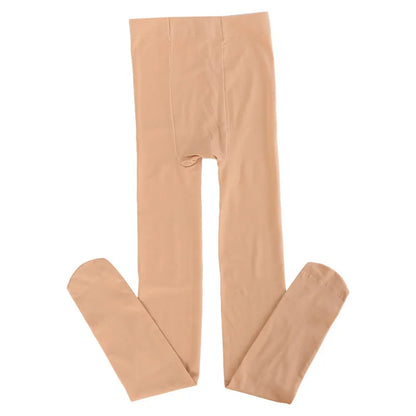 2024 Winter Woman Pantyhose 120D Translucent Wool Sock Pants Stocking Fleece Lined Tights Thermal Pants Legging Fake Pantyhose