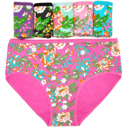 Underwear Women Panties Cotton Mid Rise Butterfly Soft Sexy Briefs Ladies Knickers Plus Size for Women 3 Pcs/lot