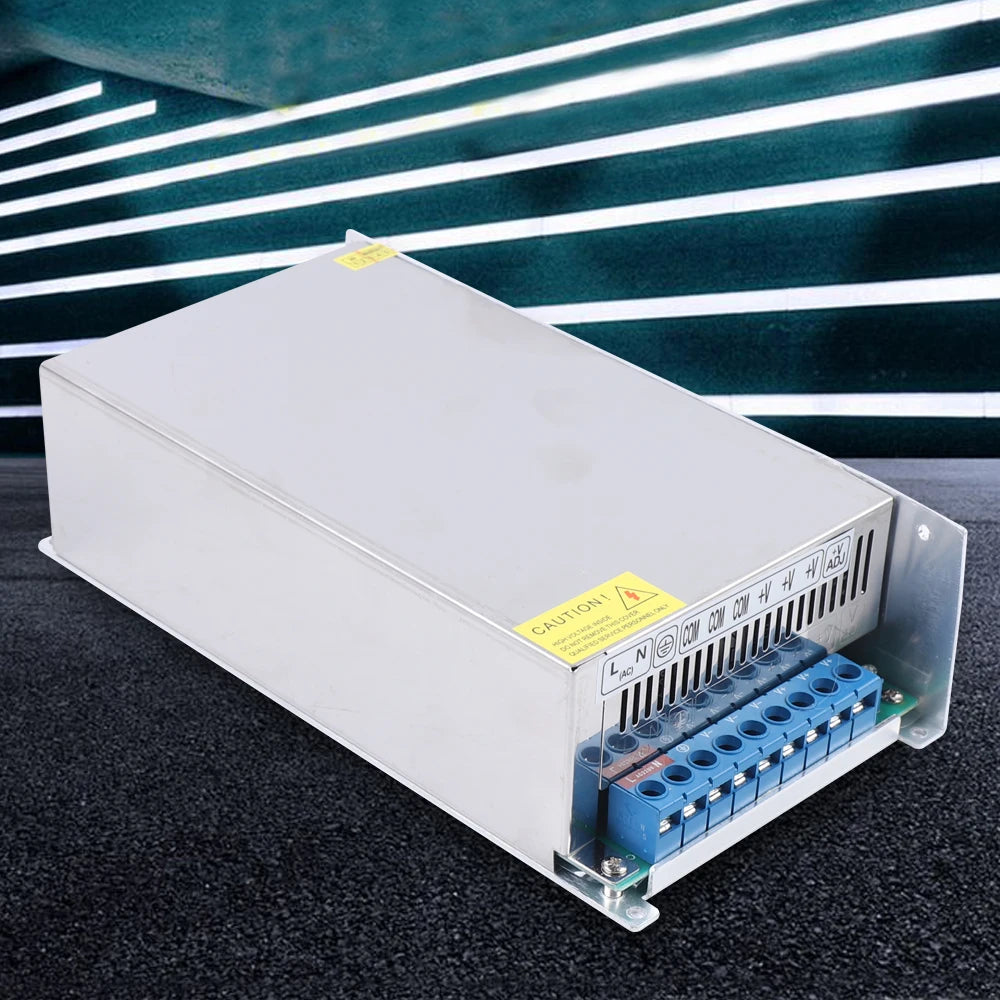 Power Supply 25A/20A 600W/1000W Voltage Converter AC 220V to DC 24V/48V Transformer Switching Power Supply, Adapter