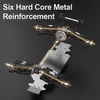 Teeggi 1/14 4WD High Speed Rc Off-road Car 100KM/H Brushless motor 3S Remote Control Truck Drift Racing Cars Toys For kid Gifts.