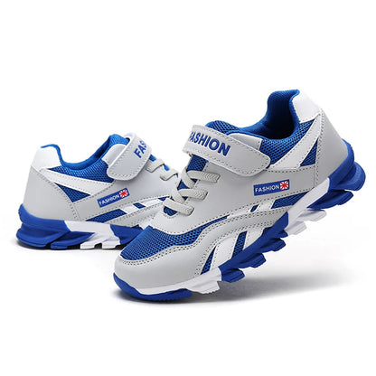 Breathable Summer Kids Sport Shoes 5-16Years Old Boys' Non-Slip Running Sneaker for Children Comfortable School Walking Footwear.