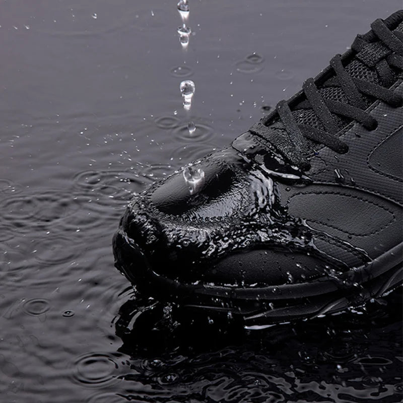 361 Degrees Men Running Shoes Lightweight Cushioning Leather Waterproof Casual Rebound Jogging Non-Slip Sneakers male 672432227.