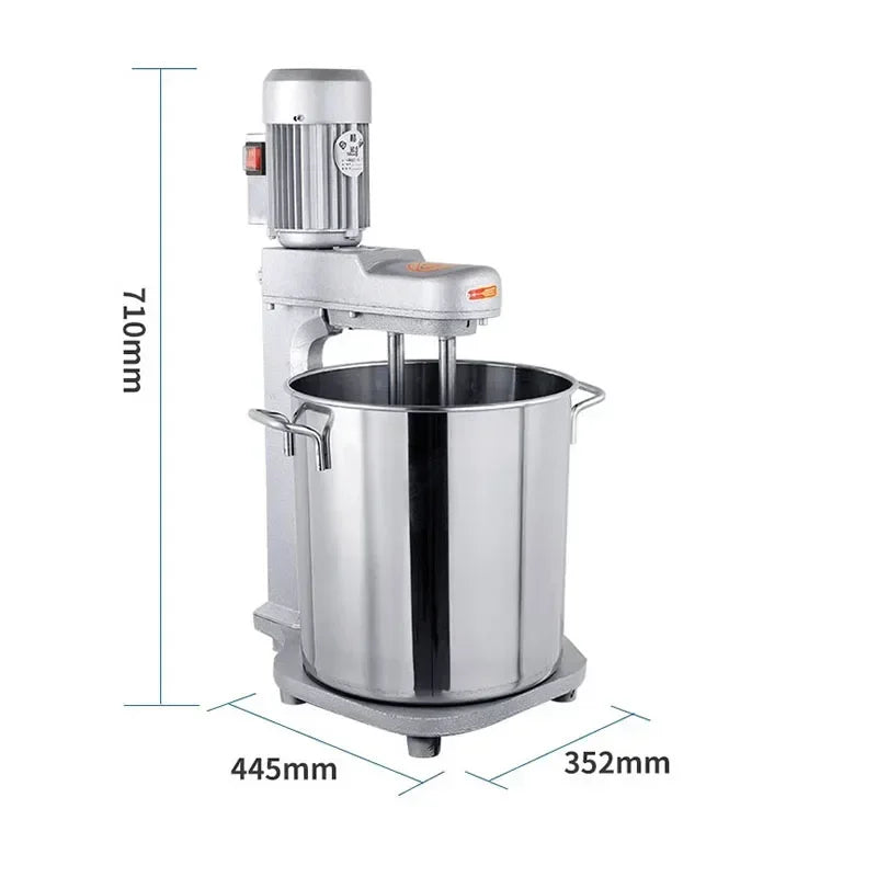 Hot Sale JD-15 Electric Food Mixer Cake Dough Bread Mixer Kitchen Stand Food Mixer Stainless Steel Bowl Cream Egg Whisk Blender.