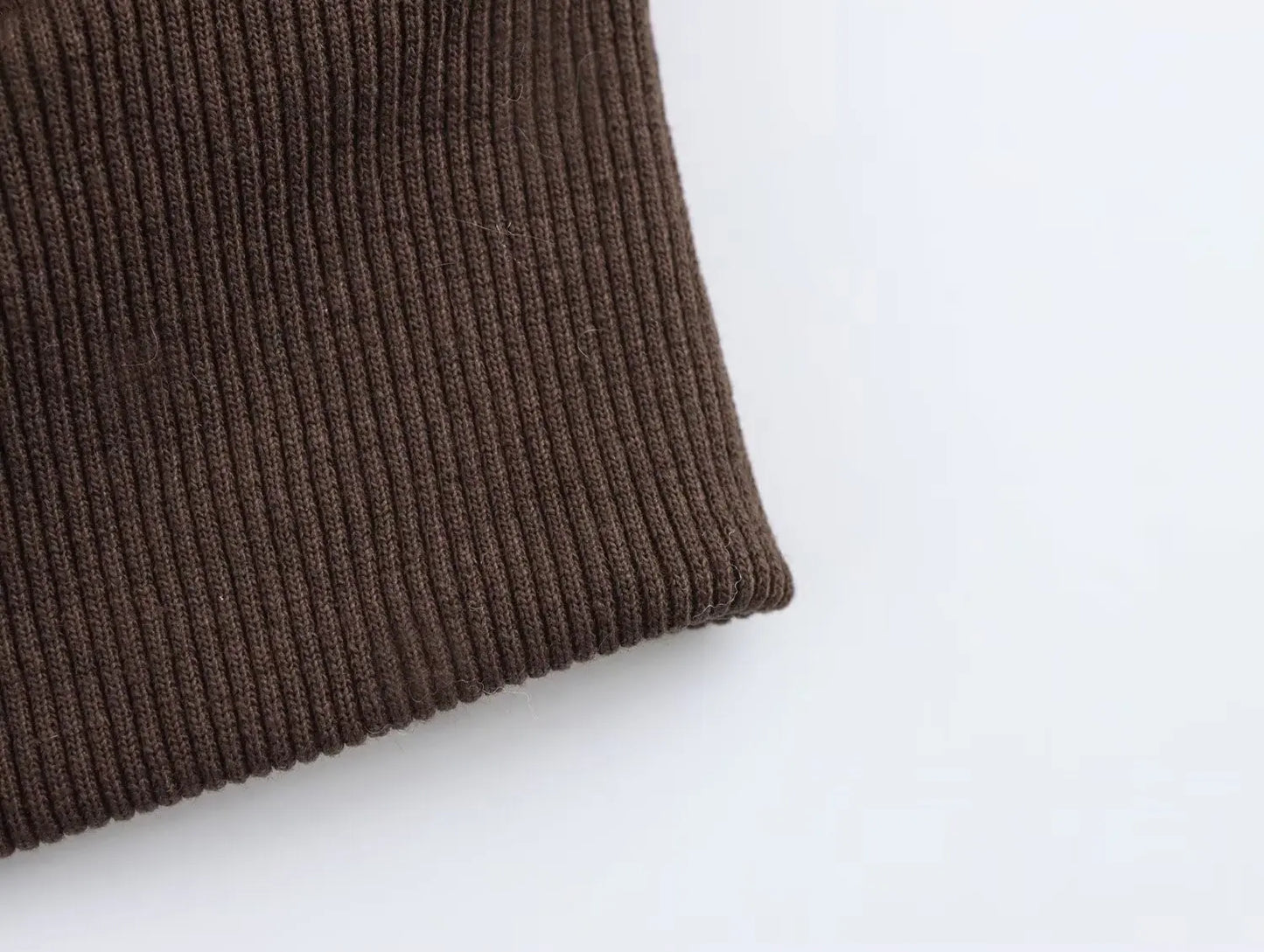 Brown Set Woman Two Pieces Casual Elegant Autumn Woman Sets Vintage Holiday Outfits Long Sleeve Sets Y2k Outfit Set.