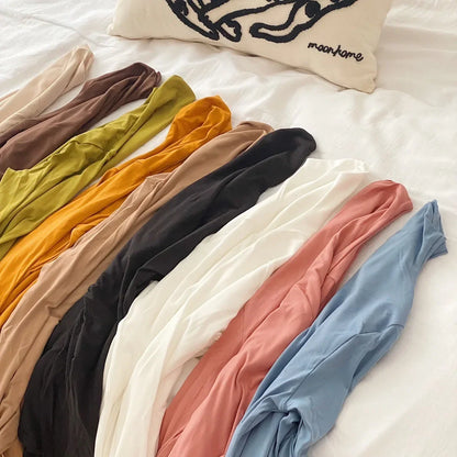 Damen Herbst Winter Slim Fit T-Shirt mit Stehkragen und langen Ärmeln, einfarbig, Basisschicht, weiches, hautfreundliches, nahtloses Unterhemd