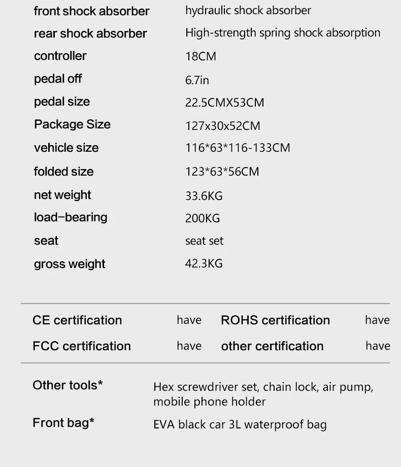 Cheevalry S10 Electric Scooter 2*1600W Motor Adult EScooter 52V 33AH Battery E-Scooter 10 Inch Tire City Commuter EScooter