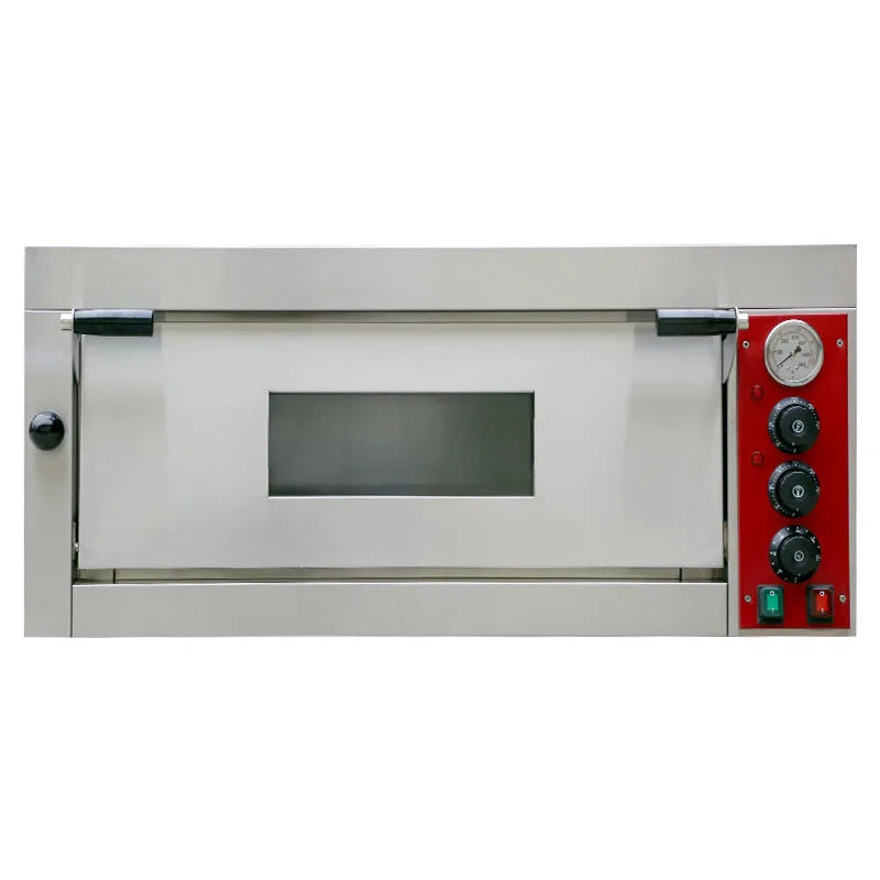 220v Electric Professional Commercial Single-layer Pizza Electric Oven Italian Pizza Oven Pizza500 Degree Grilled Chicken Fish M.