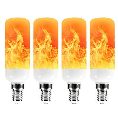 USB LED E27 Flamme Glühbirne Feuer E14 lampe Mais Birne Flackern LED Licht Dynamische Flamme Wirkung 3W 5W 7W 9W 110V-220v für Home Beleuchtung.