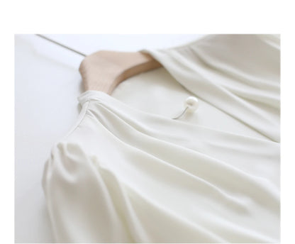 2025 Fashion Summer Short Sleeve V-Neck Women Blouse White Blouse Shirt Women Tops Blouses Shirts Blusas De Mujer Camisas P856