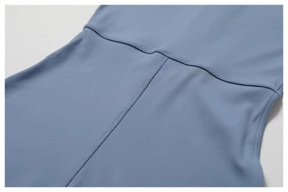 Fall New Style Long Sleeve Zipper Tight Butt Enhancing One Piece Fitness Pants Women Running Sports Training Yoga Black