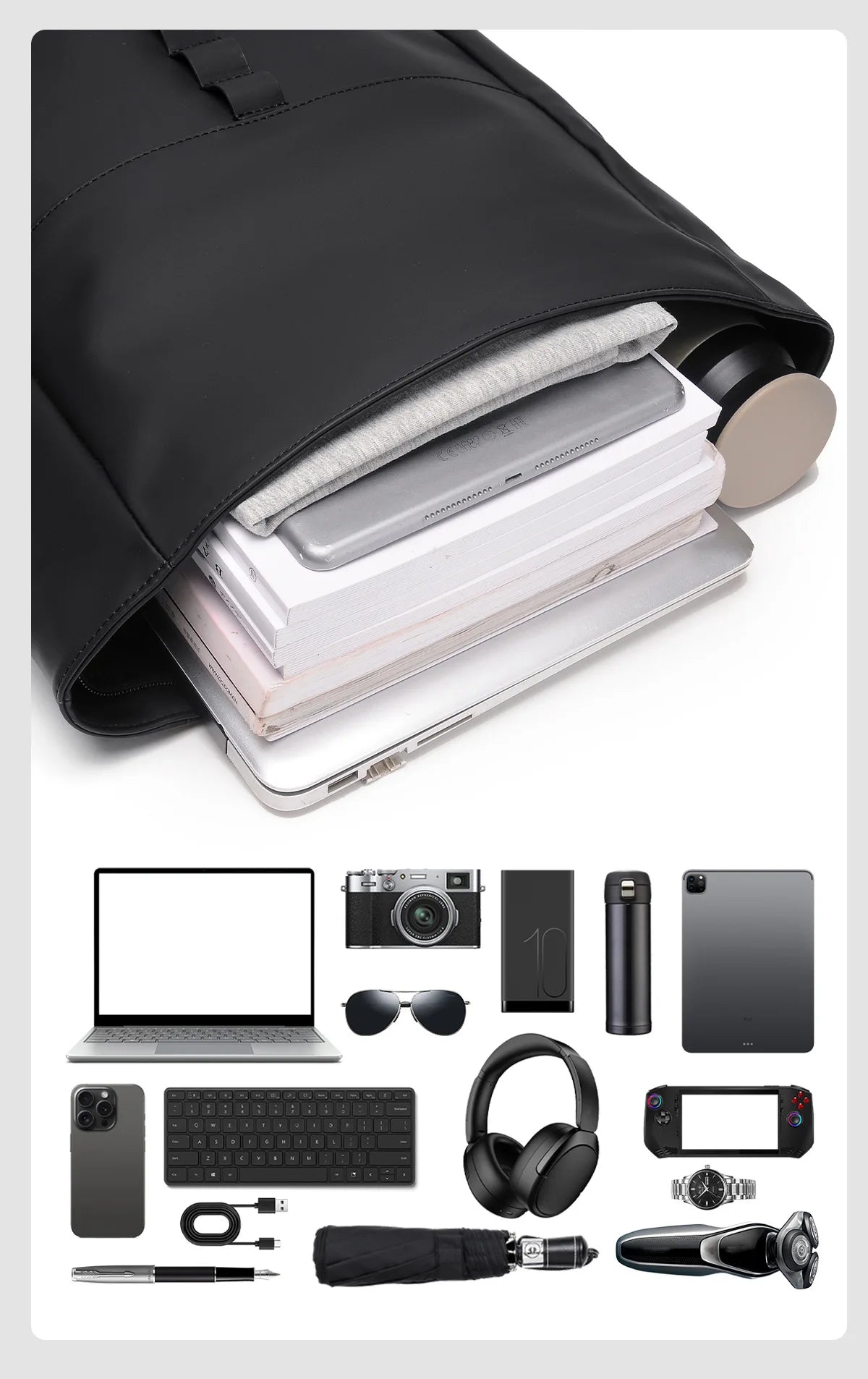 Trendiger Rucksack, Unisex-Freizeitrucksack, Kurzstrecken-Reisetasche für den Außenbereich, personalisierter Laptop-Rucksack, multifunktionale Aufbewahrungstasche mit großem Fassungsvermögen.