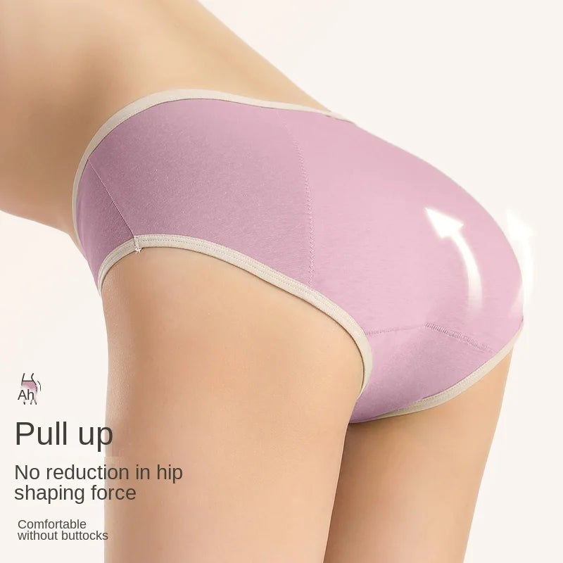 Menstrual Period Panties Women Cotton Plus Size Leakproof Period Underpants Breathable Female Waterproof Menstruation Breifs.