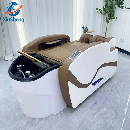 XinSheng Professionelle Elektrische Massage Bett Kopf SPA Salon Massage Tisch Haar Waschen Begasung Betten Friseur Smart Möbel