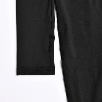 Elegant Women Zip-up O-neck Long Sleeve Jumpsuit Streetwear 2025 Summer Autumn Female Overalls One Piece Fitness Sports Bodysuit