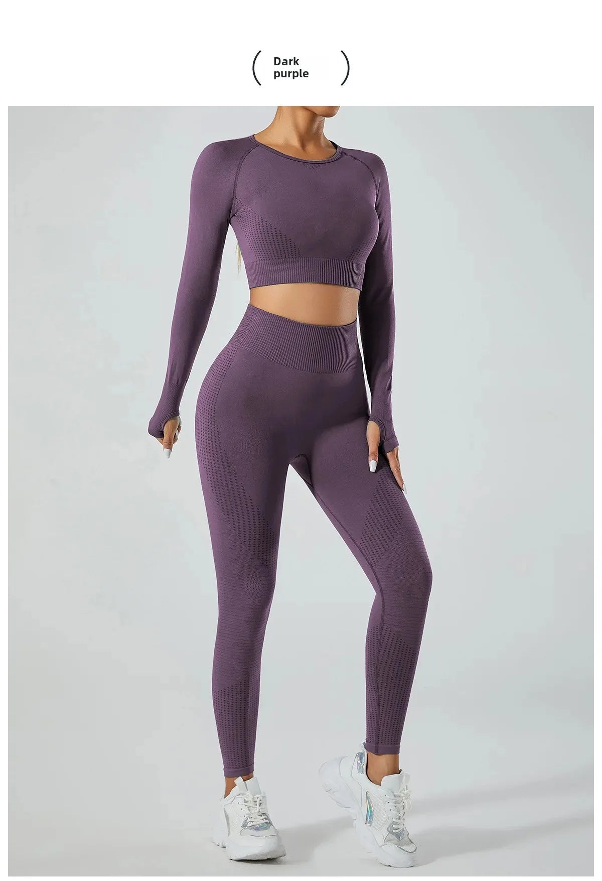 Seamless Cross-Border Running Sports Top Breathable Fitness Jacket Training Quick-Dry Outerwear Long Sleeve Yoga Wear For Women.