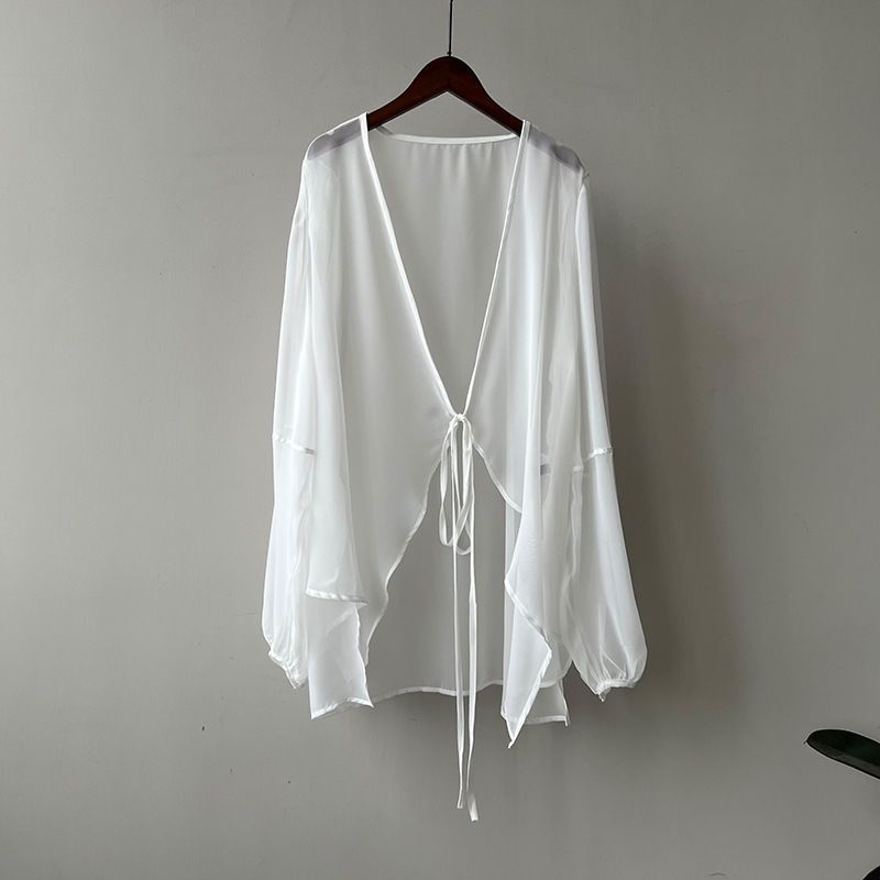 Jacken Frauen Elegante Sommer Sun-proof Zarte Mode Täglichen Lose Einfache Feste Alle-spiel Grundlegende Stilvolle Koreanische stil Puff Hülse