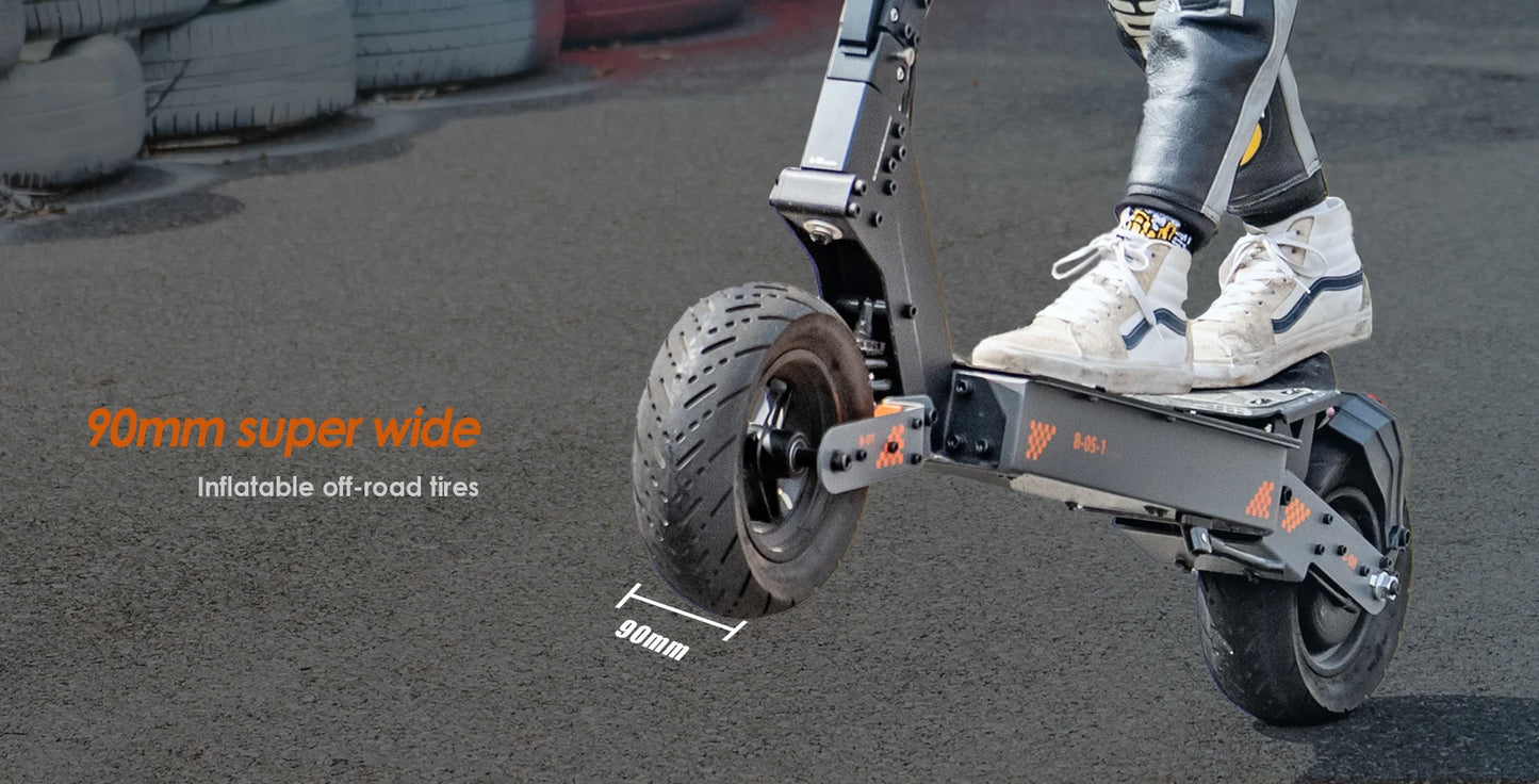 KuKirin G4 Electric Scooter EU Stock 2000W Motor 60V20Ah Baterry 70km/h Top Speed 11-Inch Off-Road Tires Folding E-Scooter.