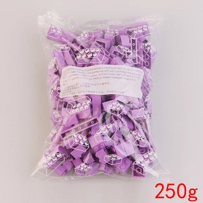 250/500/700 1000 Pcs Pieces Replacement Parts DIY Classic Brick Blocks Building Xmas Gift Creative Moc Sets City Brinquedos