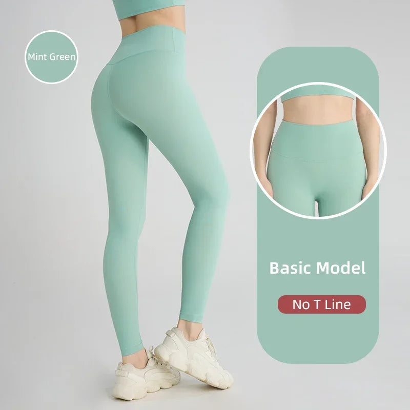 2024 Hot Sale Fitness Lenggings Female Full Length Leggings Running Pants Comfortable And Formfitting Yoga Pants Workout Legging.