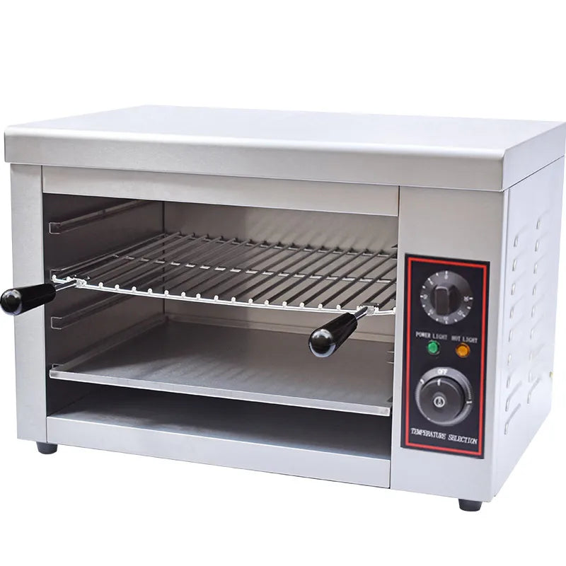 Household 220v Electric Heating Surface Stove Commercial Hanging Drying Oven With Timer Electric Oven New Multi-function Grille.