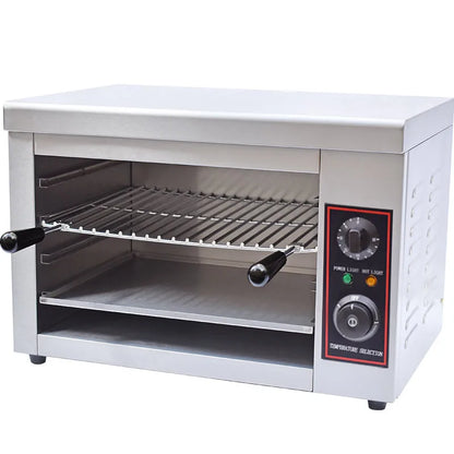 Household 220v Electric Heating Surface Stove Commercial Hanging Drying Oven With Timer Electric Oven New Multi-function Grille.
