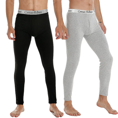 2024 New Men's Tight Sports Pants Slim Pants Autumn And Winter Thermal Pants Plush High Stretch Quick Drying Compression Pants.