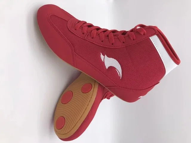 women Men Boxing boots Wrestling Shoes gear Combat Sneakers gym equipment training fighting boots Plus Size 35-46.