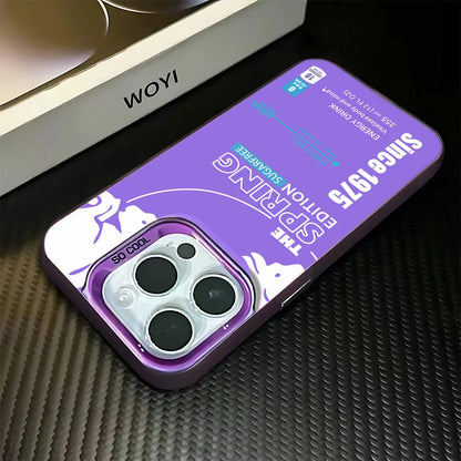 Fashion Red Phone Case For ins B-Bulles Phone Case For iPhone 16e 16 15 14 13 12 11 mini Pro Max X XR XSMAX Plus Anti Back Cover.