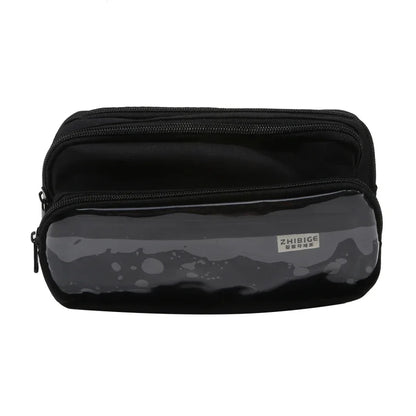 Chic Einfarbig Bleistift Fall Koreanische Einfachheit Transparent Stift Tasche Große Kapazität Organizer Tasche Schule Liefert Schreibwaren tasche.